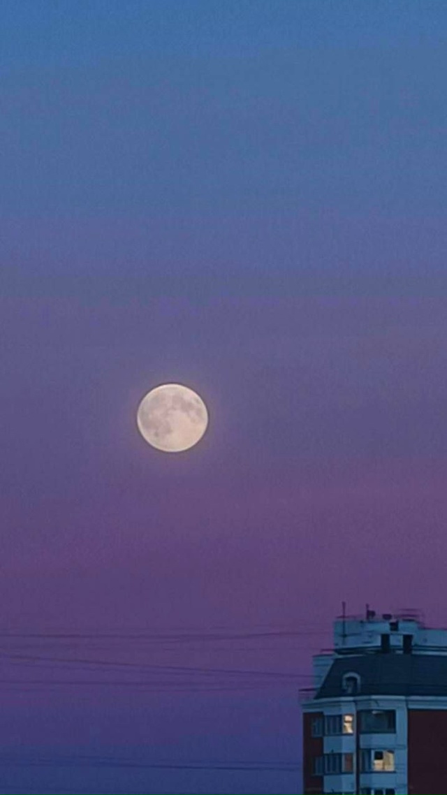 ⚡️Ярчайшая Бобровая Луна взошла над Россией — это са?...