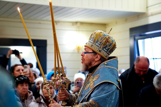 Сегодня в духовной жизни нашего города произошло знам?...