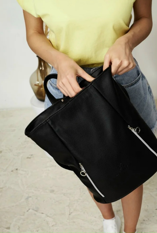 Продам сумку рюкзак трансформер черный женский новый 2...