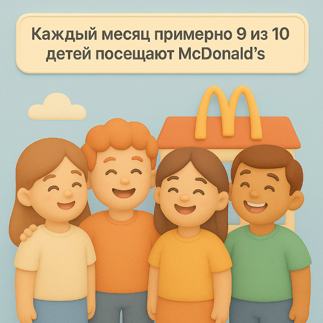 ? Детство на вкус картошки фри
Каждый месяц около 9 из...