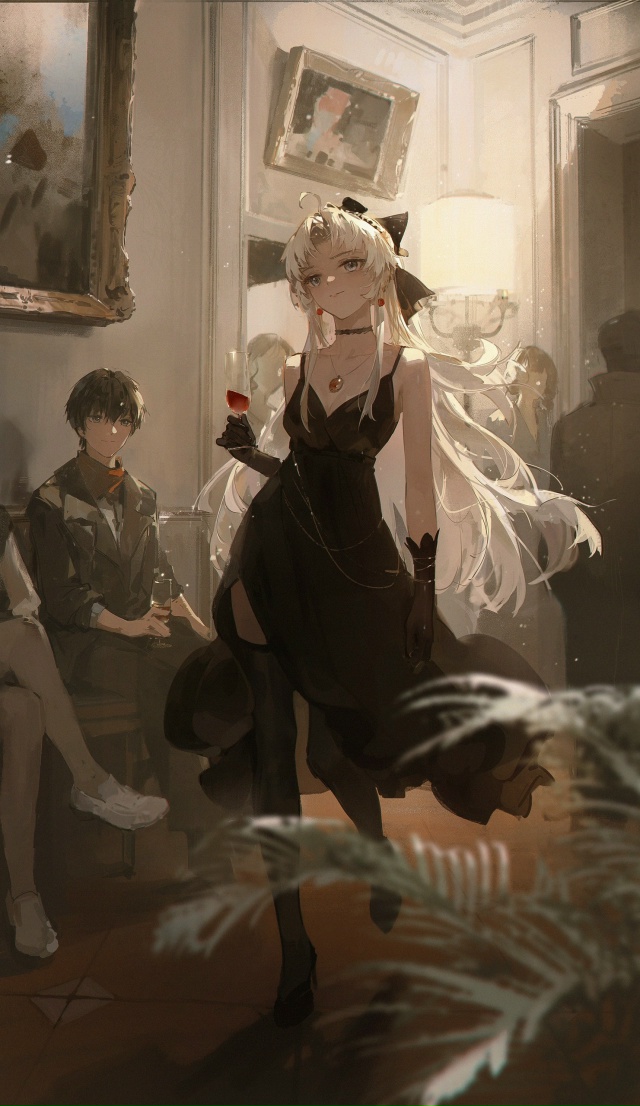 💋 Сладких снов с Карлоттой от Dino.
#арт@advance_empire | #wutheringwa...