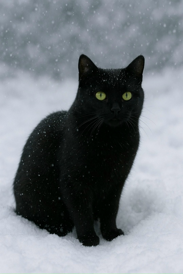 Скоро зима 🐈🐈‍⬛❄️❄️❄️