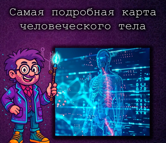 Учёные создали самую подробную карту тела для предска?...