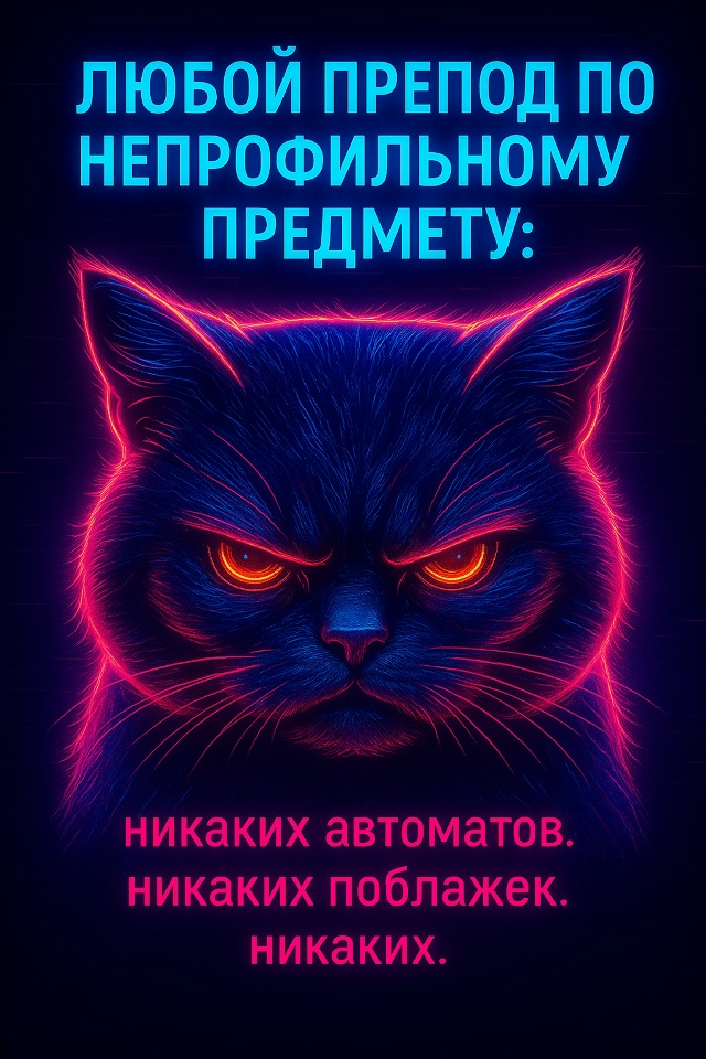 Потом он удивляется, почему студенты после зачета забы...