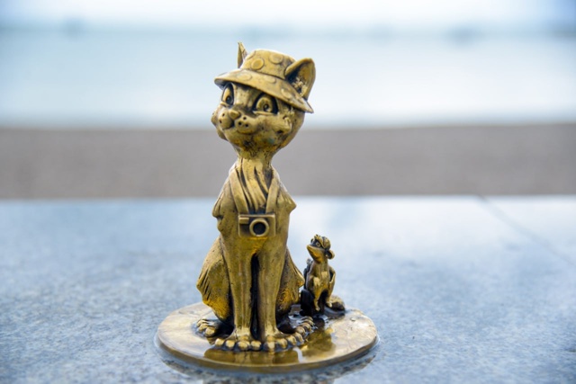 ?В Евпатории появились необычные коты
В историческо?...