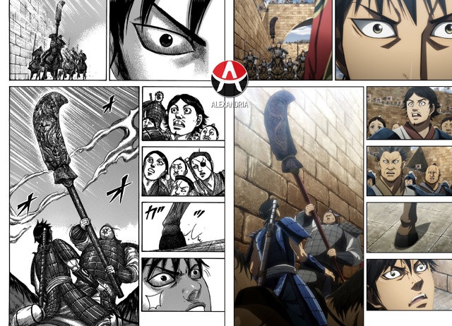 🏯 Сравниваем «Царство»: манга х 3 серия 6 сезона.
#срав?...