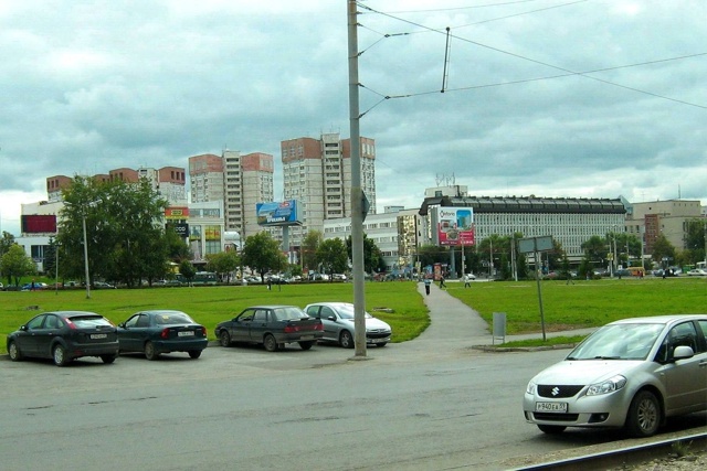 Эспланада в Перми до реконструкции. Уже история! Помни?...