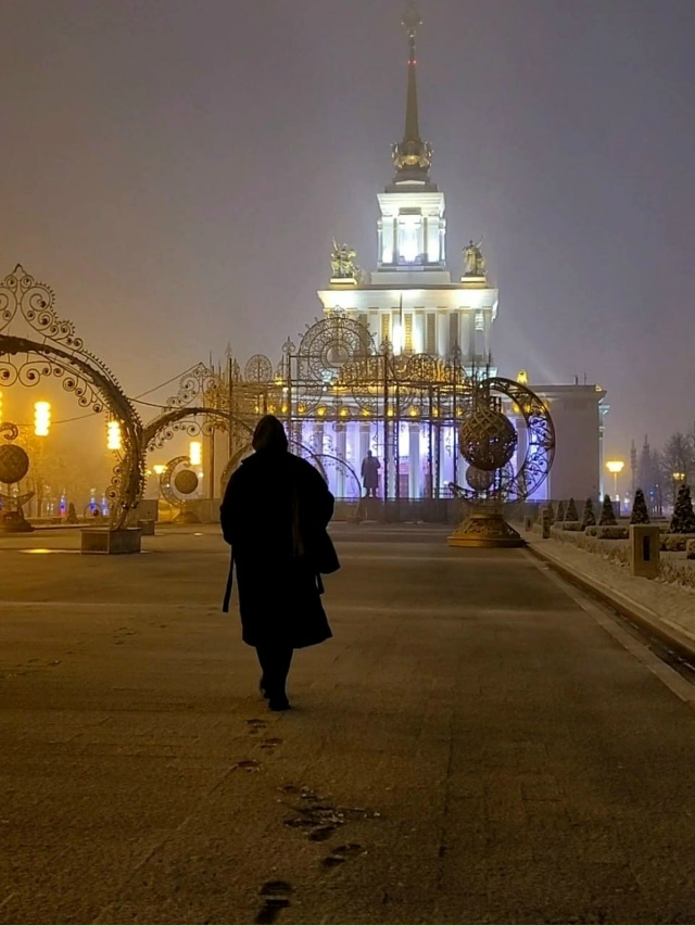 Однажды нoчью на ВДНХ 😍