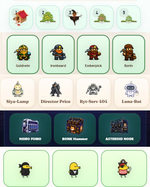 #Fomo_Fighters #Grow_Tea #Golden_Miner #Signal2193 #MEME_MINING #PandaFiT #Doodle_Jump
Комбо