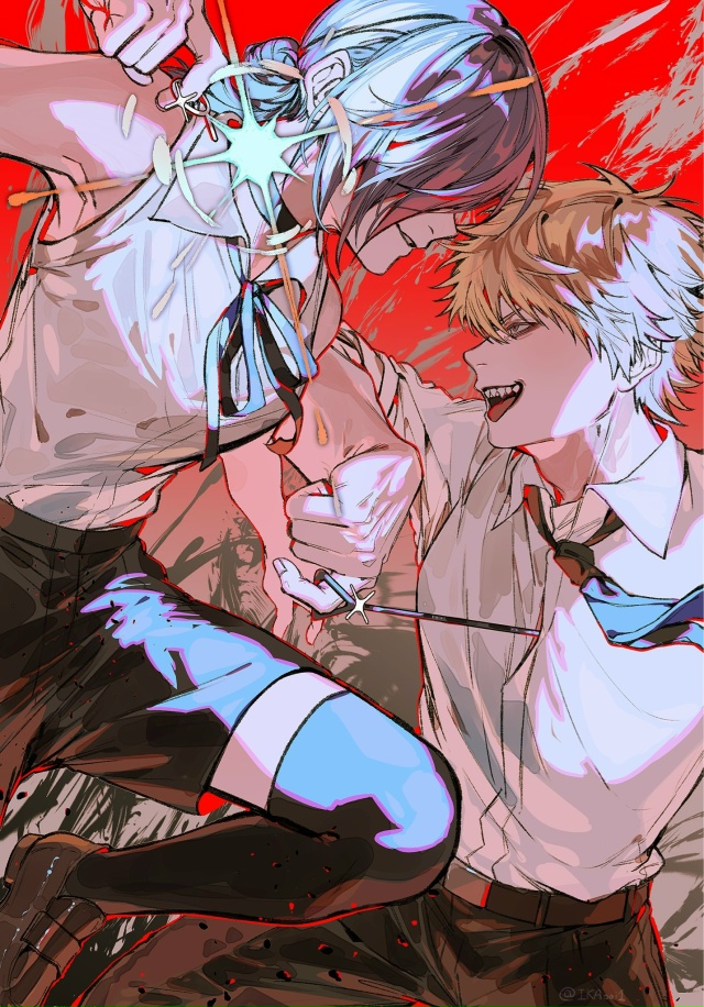 #Chainsaw_Man / Человек-бензопила
Art: IKAooi1