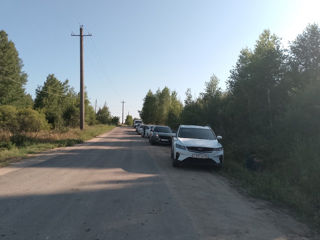 Дорога в Николо-Перевоз перекрыта полностью с двух час...