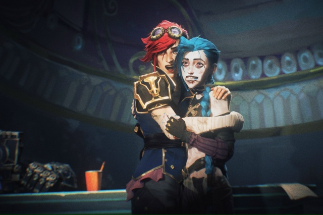 Сегодня, в честь юбилея Arcane, художники из студии Fortiche п?...