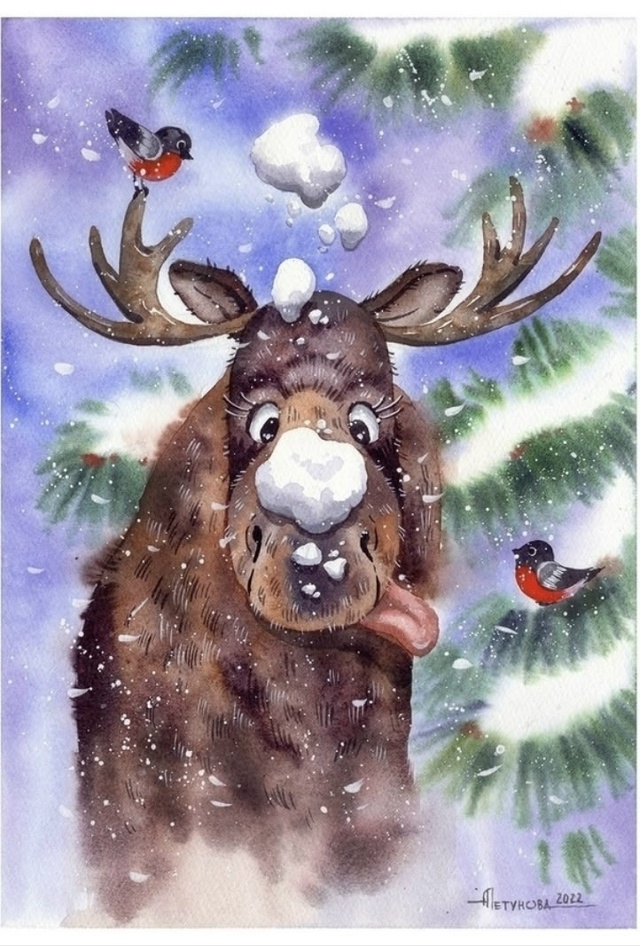 – А на носу что?
– Декабрь.