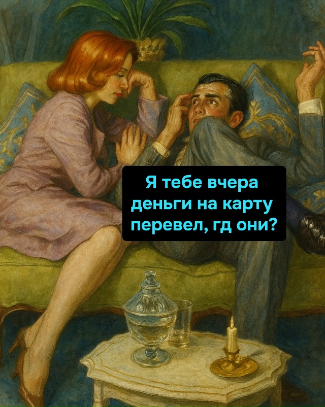 Деньги ушли в самую чёрную из дыр — в её шопинг.