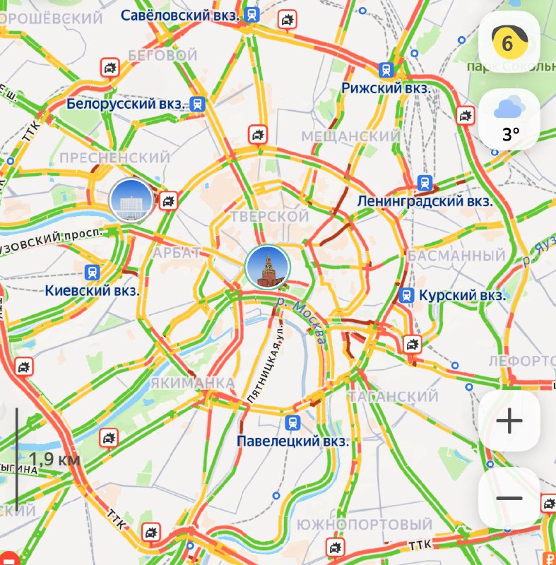 🚘Москвичей просят 17 и 19 декабря не пользоваться личным транспортом до 20:00 — ЦОДД