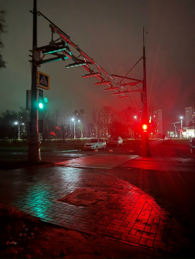 А что с освещением?