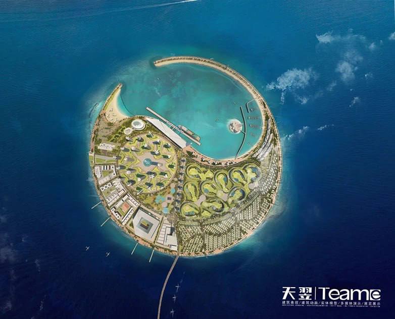 🏝️ В Сочи может появиться искусственный остров площадью 48 га
Главным акцентом на его поверхности с