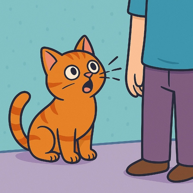 Кошки могут менять высоту своего «мяу» в зависимости о...