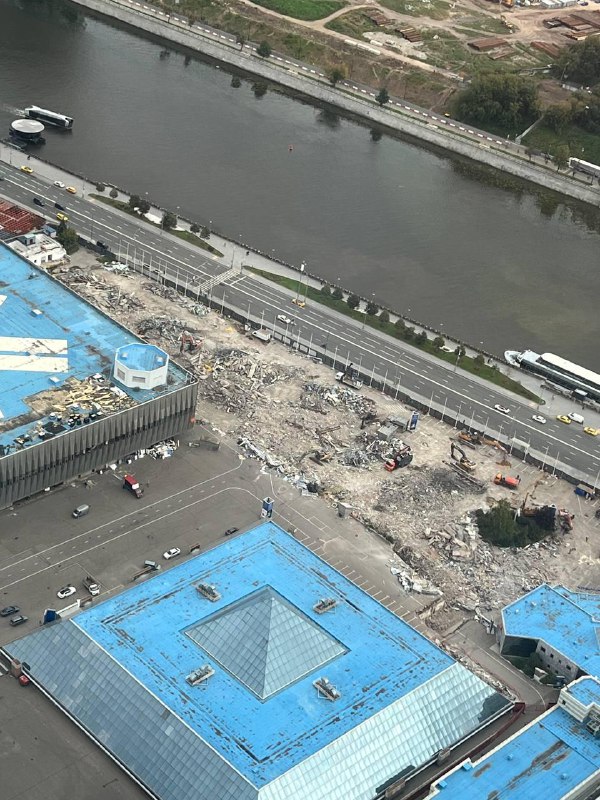 🏙️Появились новые картинки Национального центра Россия на месте Экспоцентра Красиво 😍