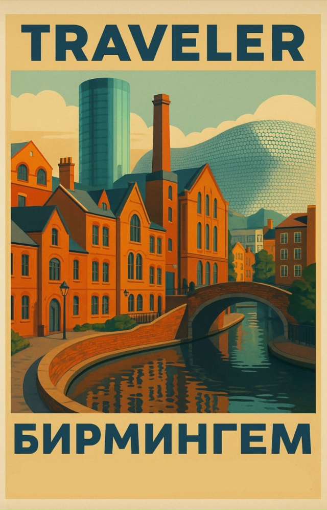 🌍 Бирмингем — город, где индустриальное прошлое встр?...