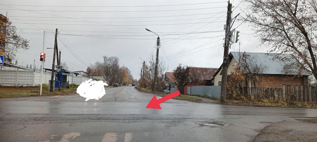 Кайфовый трамплин сделали на Чайковской у хлебозавода...