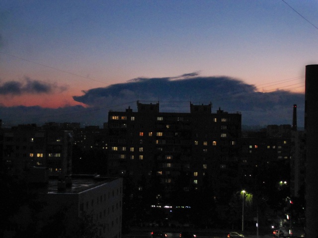 Свинья из облаков