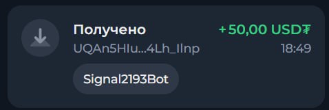 #Signal2193 ⚡️
Моя статистика:
Дата моего входа в проект: 10.04.2026
Сделал депозит: 1,700 usdt 😎