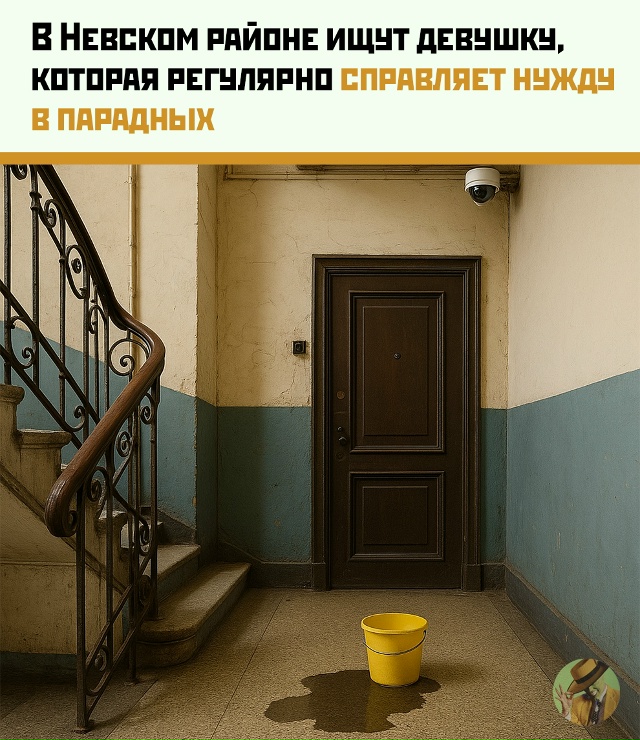 Навалила и ушла: в Петербурге ищут героиню парадного п?...