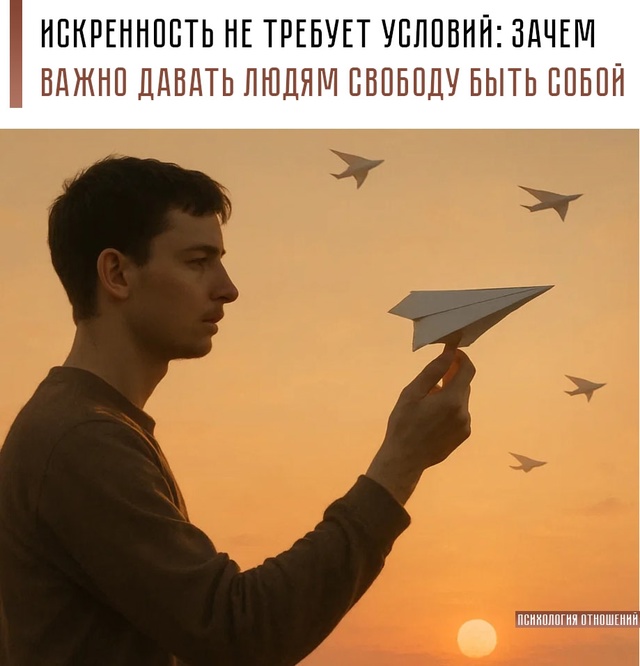 ❗ Когда человек свободен от давления и ожиданий, именн...
