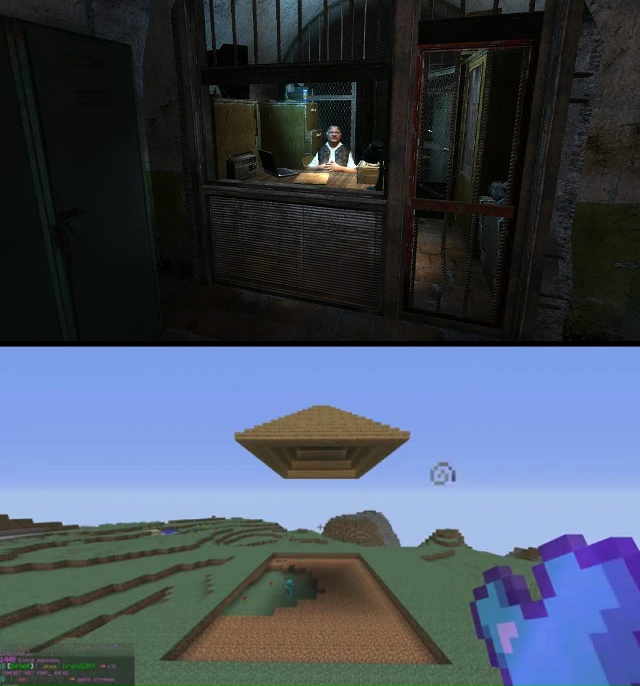 Кто-то: не выдумывай! Ты не можешь услышать звук, только...