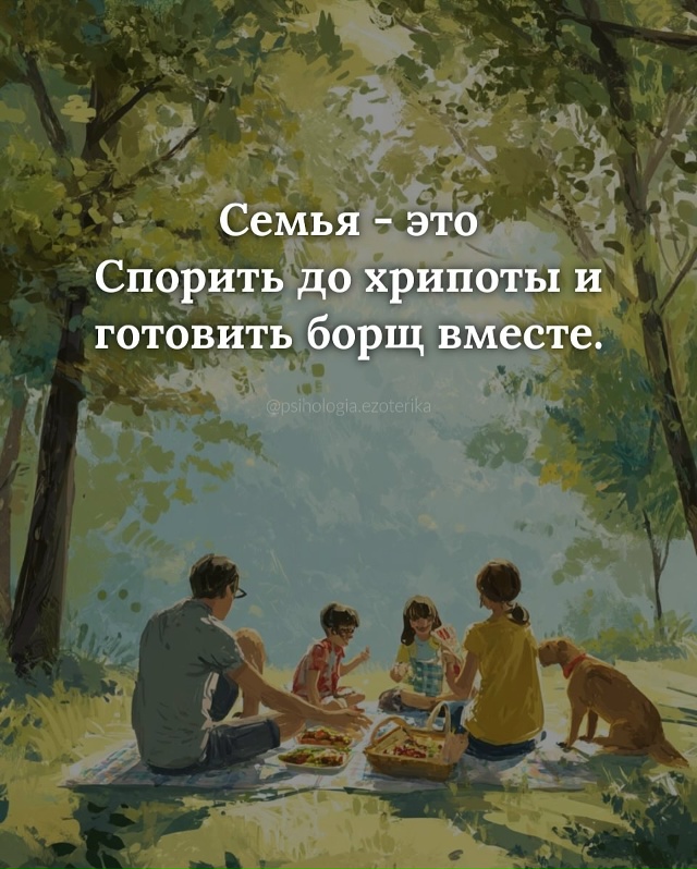 Семья - это место, куда всегда хочется возвращаться👪