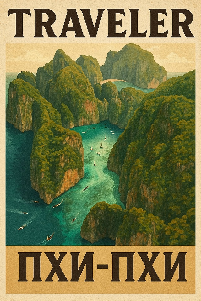 🌍 Пхипхи — один из самых впечатляющих уголков Таилан?...
