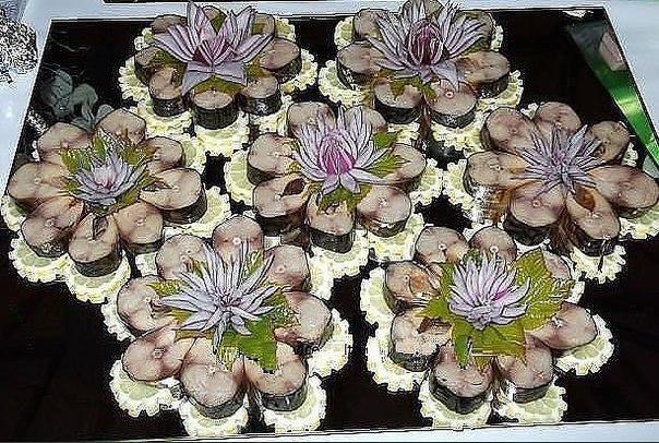 Как подать рыбку к праздничному столу