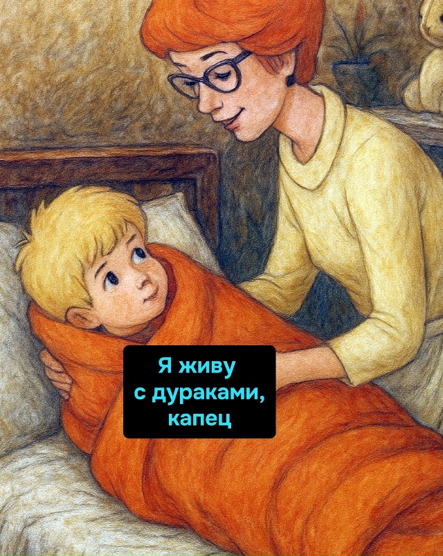Когда ты один в семье, у кого есть мозги — и это прям за?...