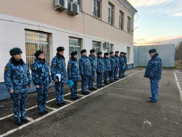 Сотрудники производственных служб подмосковного ГУФС...