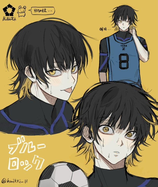 #Blue_Lock / Синяя тюрьма: Блю Лок
Art: hwikki_11