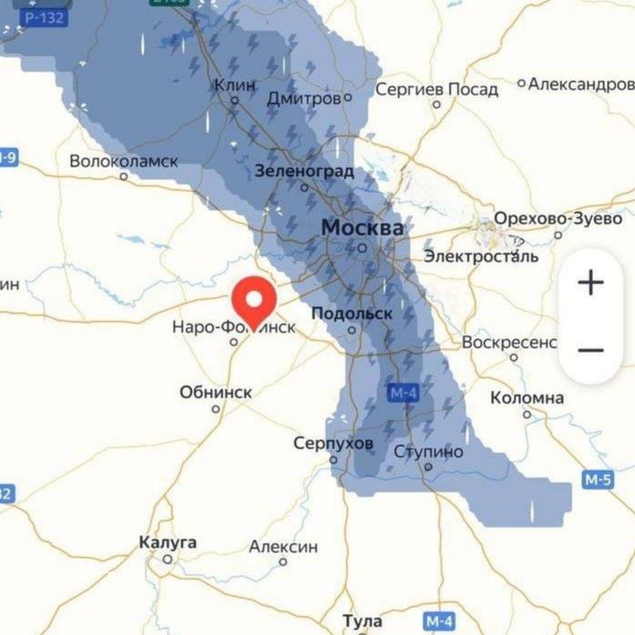😁 Нога урагана наступила на Москву