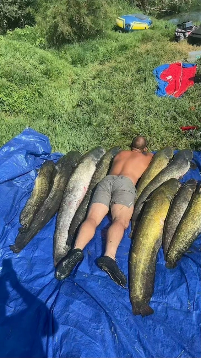 Ну и кто там говорил, что рыба в наших краях не водится??...