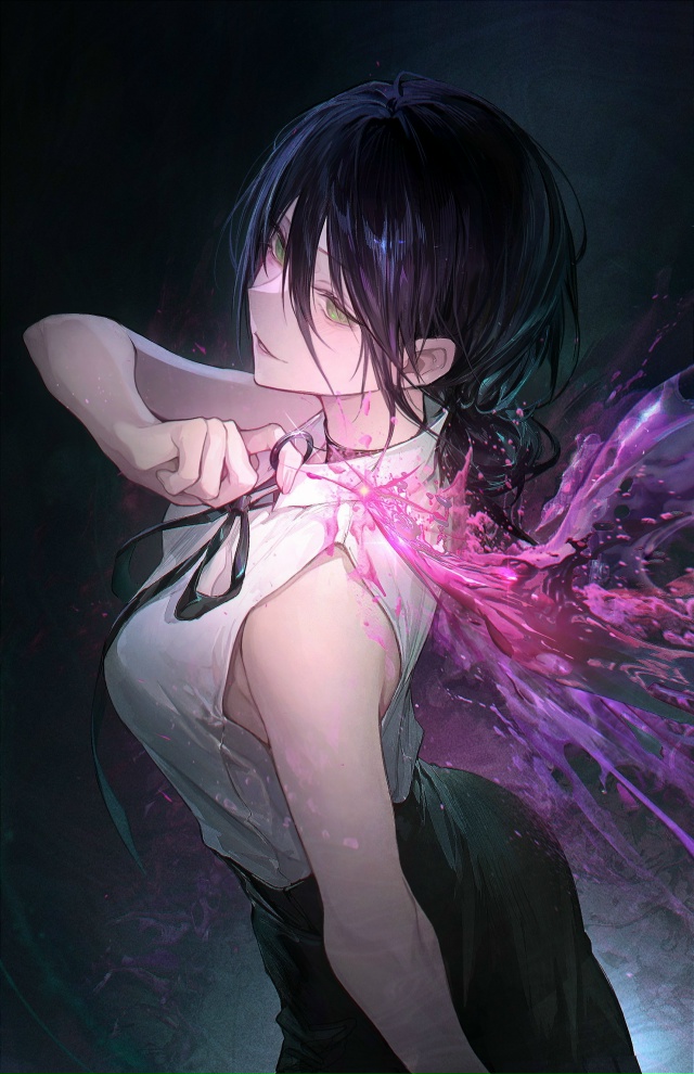 #Chainsaw_Man / Человек-бензопила
Взрывной ночки с Резе от kk...