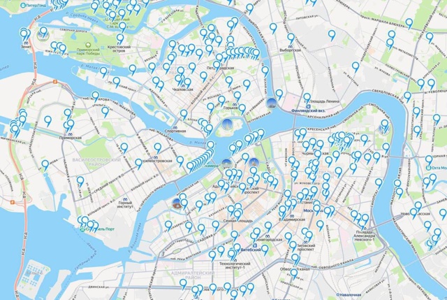 🛜 Смольный обновил карту бесплатного Wi-Fi в Петербурге...