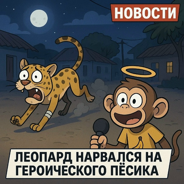 Безумные приколы
Когда дикий хищник заходит в деревню,...