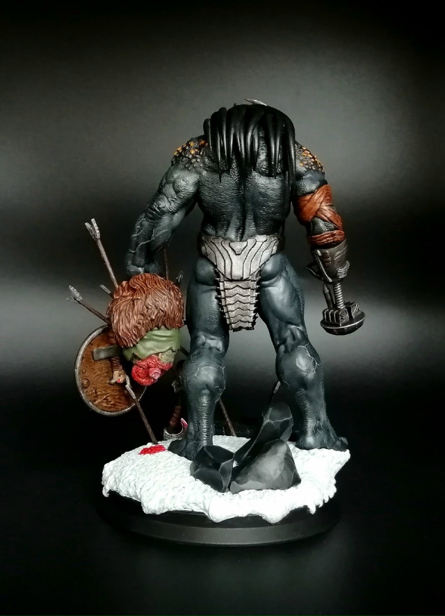 Закончил роспись Хищника из мультфильма Predator Killer of Killer...