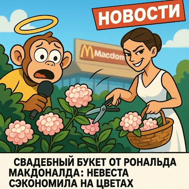 Безумные приколы
Свадьба — удовольствие дорогое, и не?...