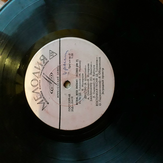 Кто нибудь пластинками интересуется