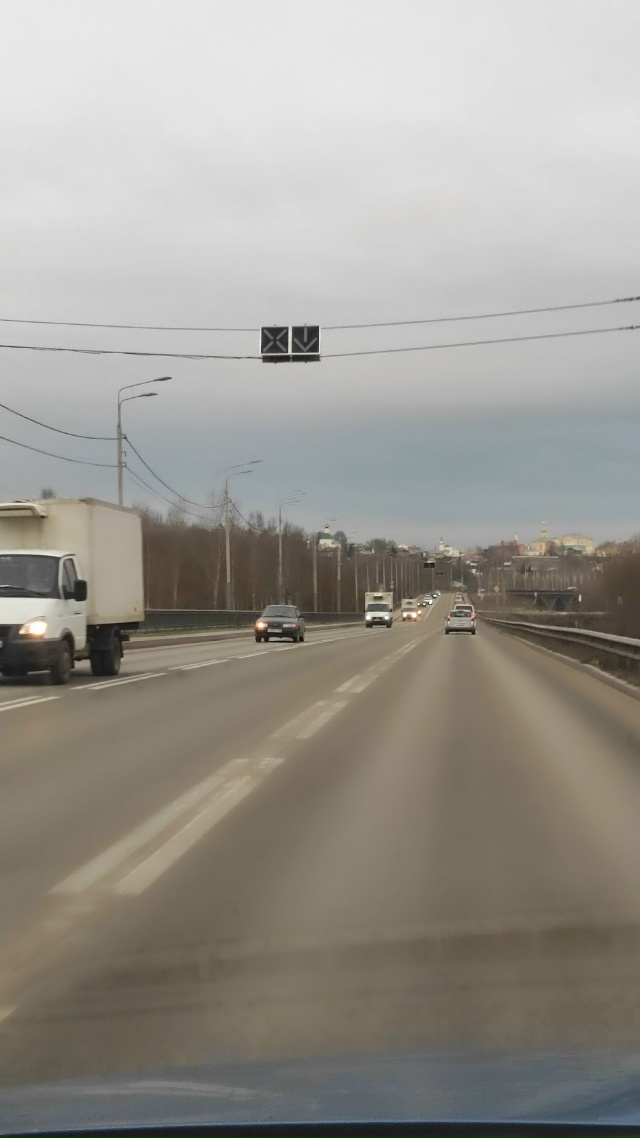 На мосту через Клязьму сломался реверсив, со среды не р...