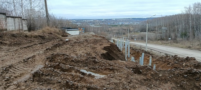 На этот год судя по всему работы по обустройству спуск?...