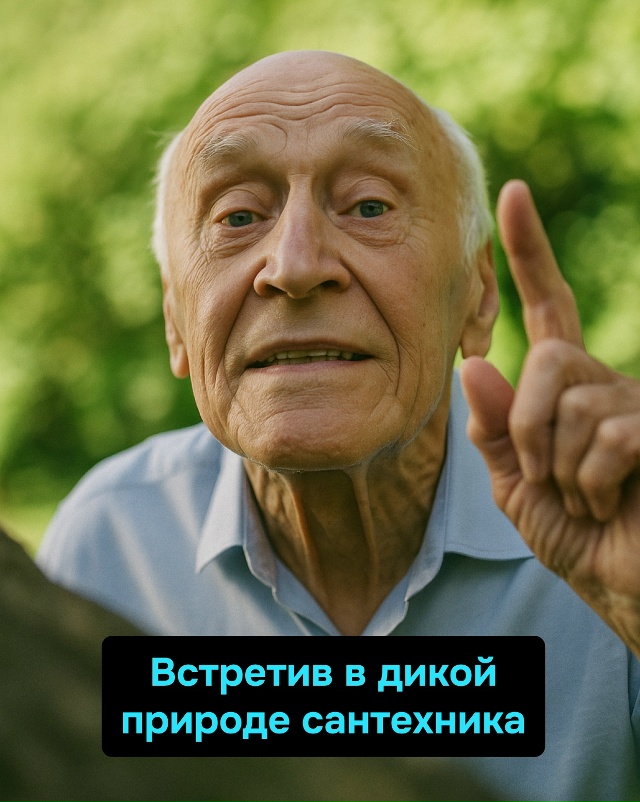 Если сантехник смотрит на тебя в упор — не дыши, делай ?...
