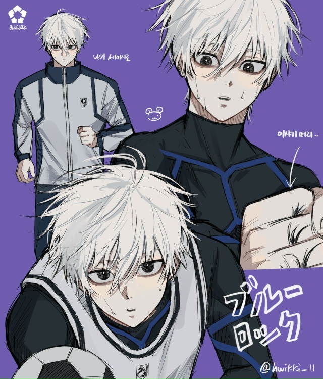 #Blue_Lock / Синяя тюрьма: Блю Лок
Art: hwikki_11
