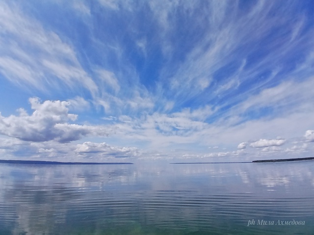 Жигулевское море (р.Волга).с. Хрящевка, Самарская обл. ??...