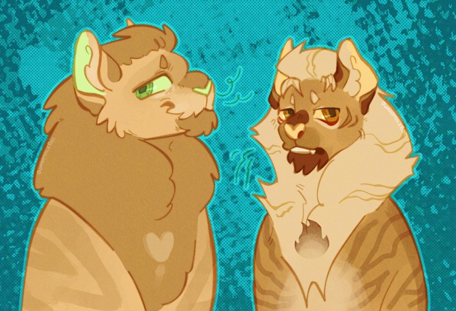 Львиногрив и Львиносвет
© GuakamoleBoi
#KV_ZZ_ART